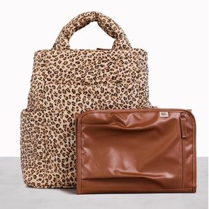 BEIS x Elsa The Backpack Tote (Diaper Bag) in Wild Child NWT